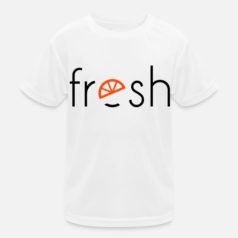 fresh - 2 Farben Kinder Funktions-T-Shirt