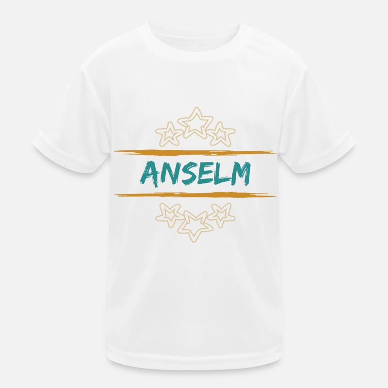 Gift for Anselm Kids Functional T-Shirt