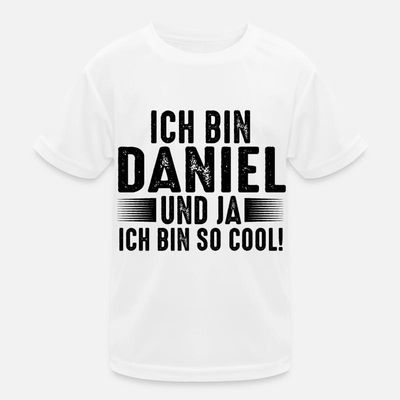Vorname Daniel Kinder Funktions-T-Shirt