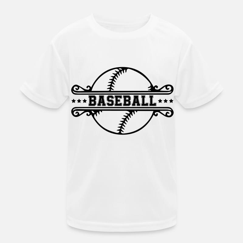 baseball Kinder Funktions-T-Shirt