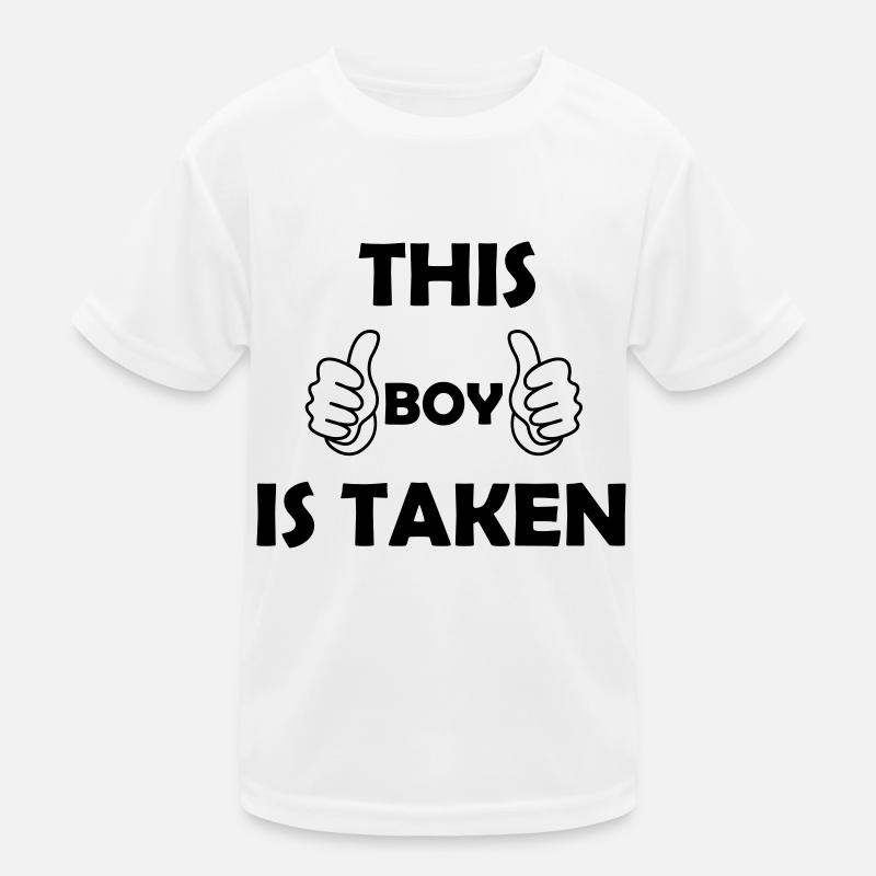 this boy is taken Kids Functional T-Shirt
