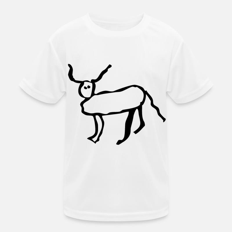 Coucou petite perruche - T-shirt sport Enfant - blanc