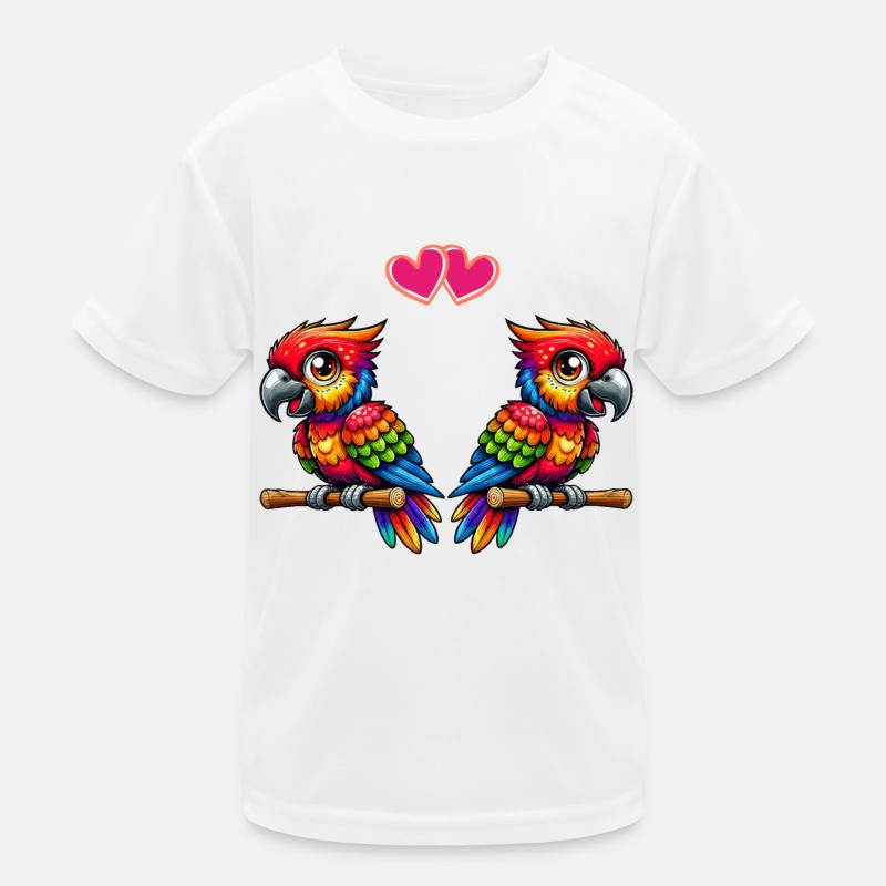 L’amour du perroquet T-shirt sport Enfant