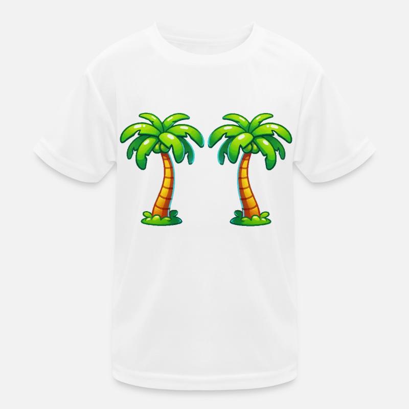 Palm trees Kids Functional T-Shirt