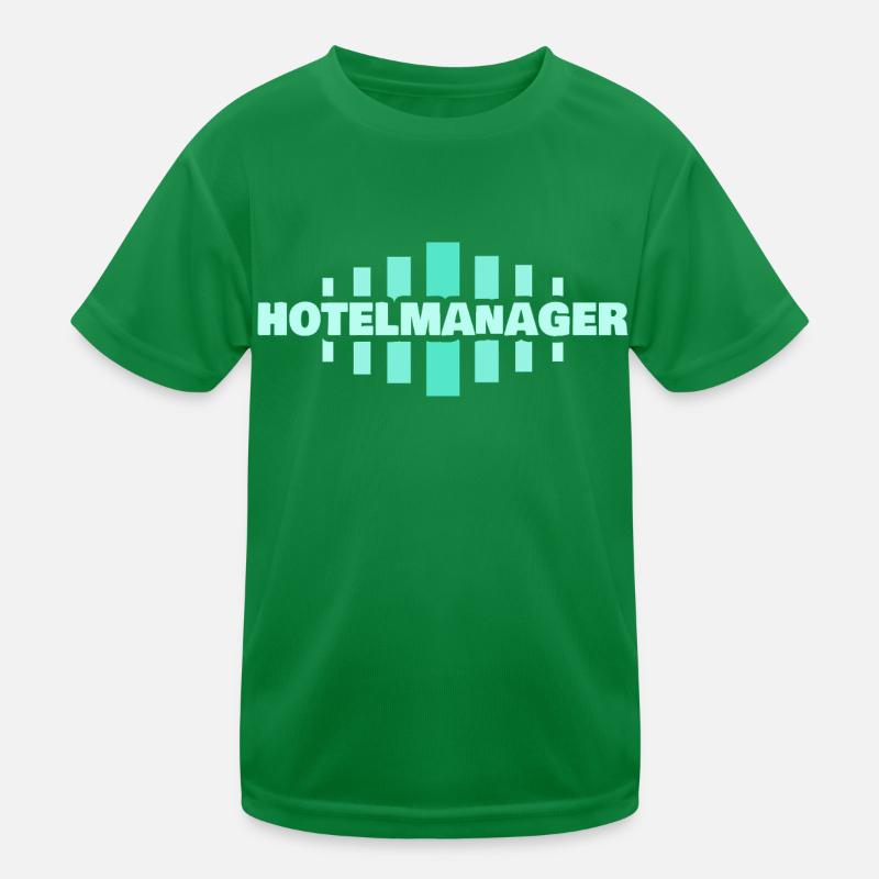 Hotel manager as a profession Kids Functional T-Shirt