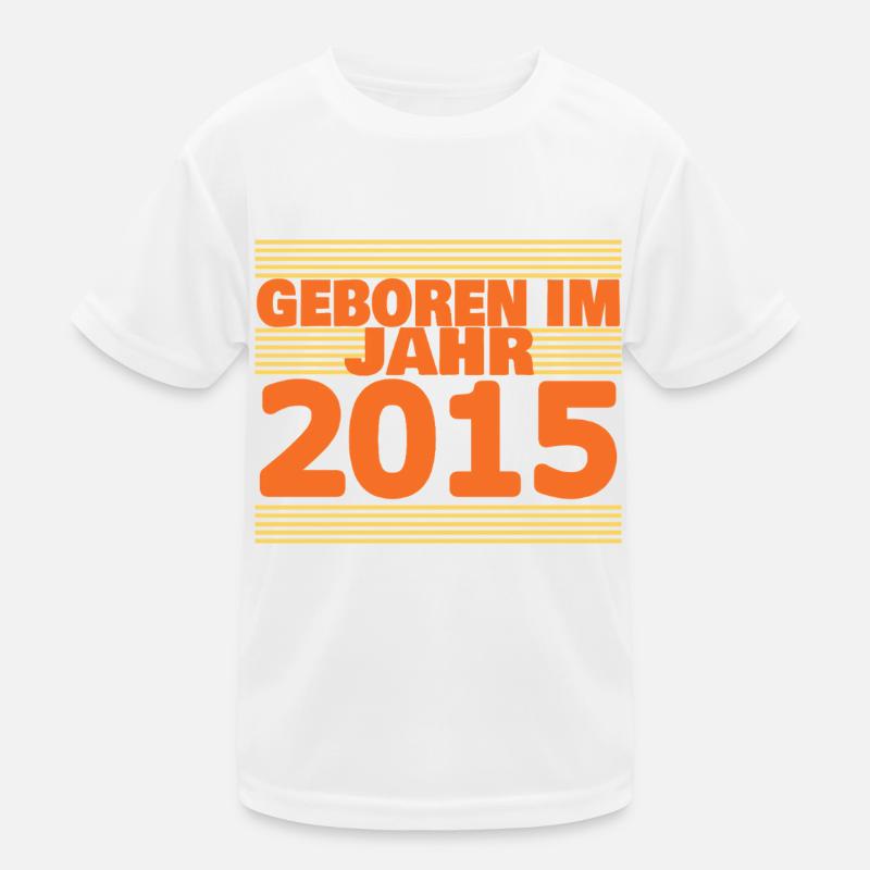 Jahre 2015 Kinder Funktions-T-Shirt