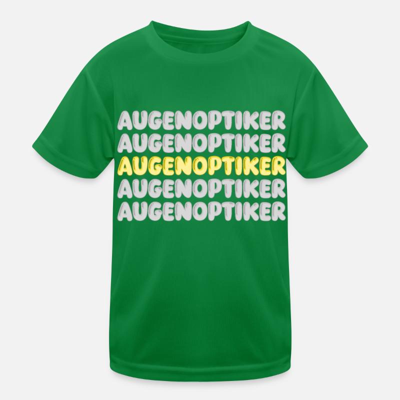 Arbeit Augenoptiker Kinder Funktions-T-Shirt