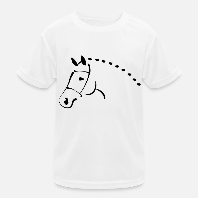 equitation T-shirt sport Enfant
