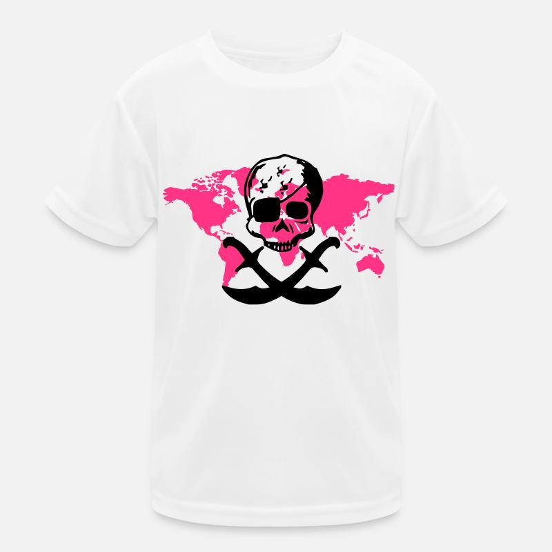 surf pirate Kids Functional T-Shirt
