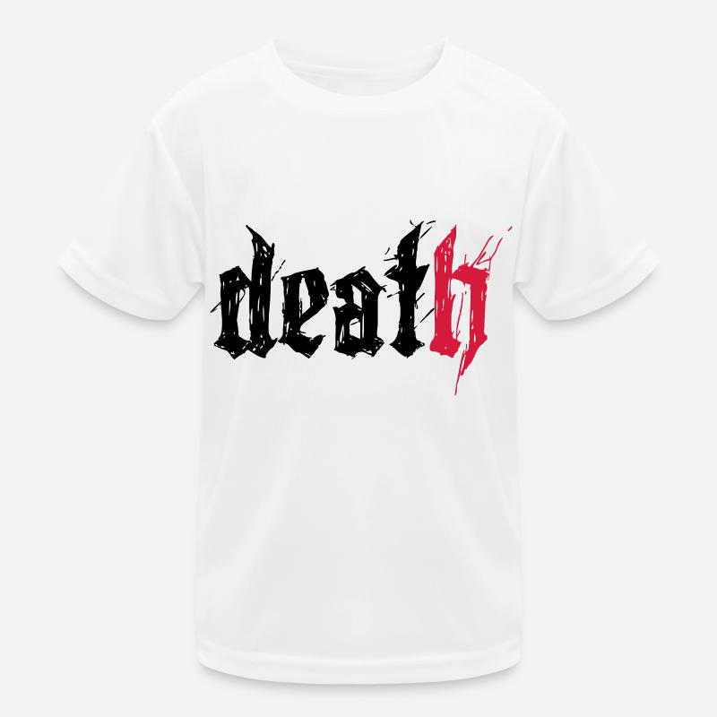 dead - T-shirt sport Enfant - blanc