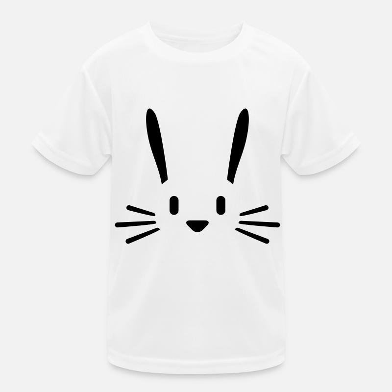 Bunny Face T-shirt sport Enfant
