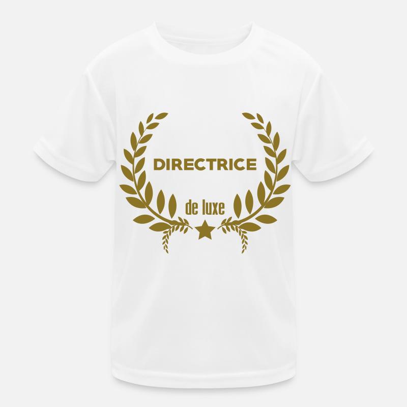Chef / Directrice / Directeur / Manager / Patron T-shirt sport Enfant