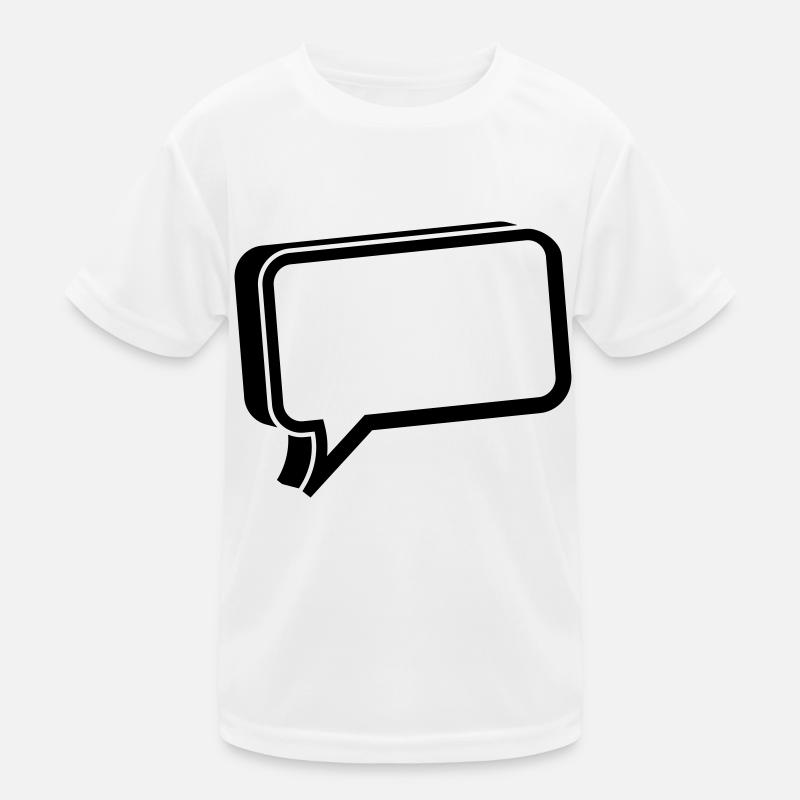 bubble chat Kids Functional T-Shirt