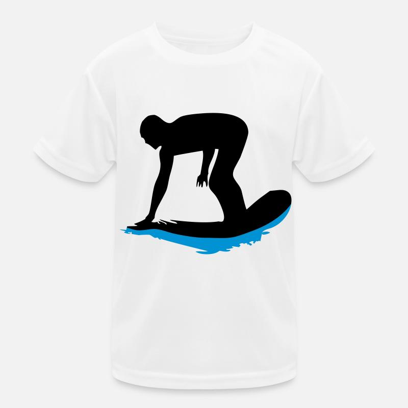 surfer_2 Kinder Funktions-T-Shirt