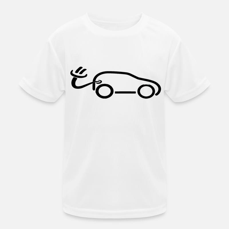 e auto b Kinder Funktions-T-Shirt