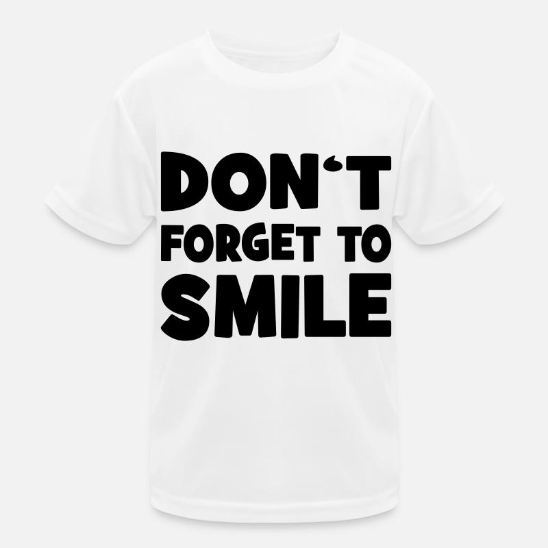 Lächeln Kinder Funktions-T-Shirt