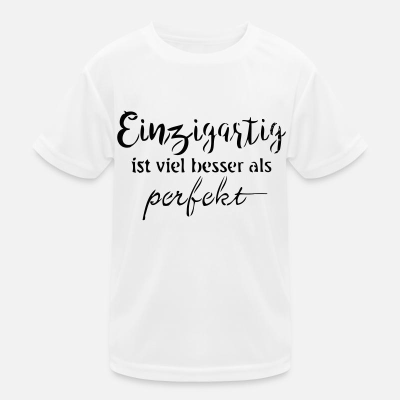 Einzigartig Kinder Funktions-T-Shirt