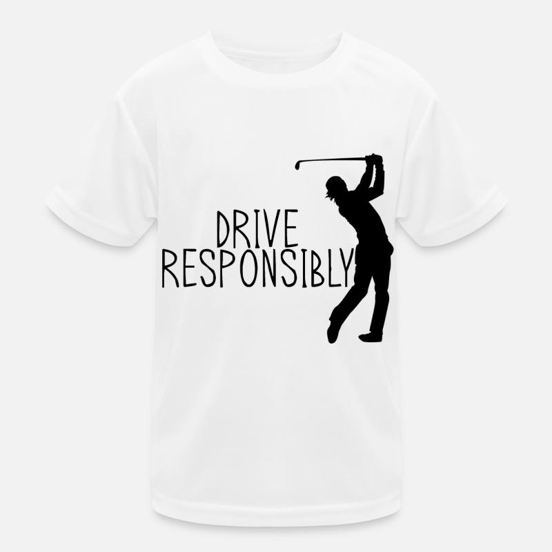 Conduisez de manière responsable T-shirt sport Enfant