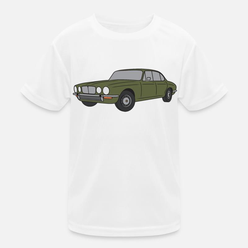 70er XJ Serie 2 Juniper Green Kinder Funktions-T-Shirt