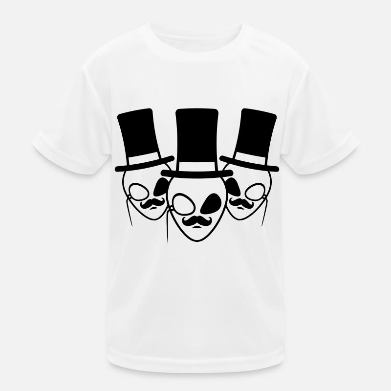 Team Gentlemen Aliens Crew Kids Functional T-Shirt