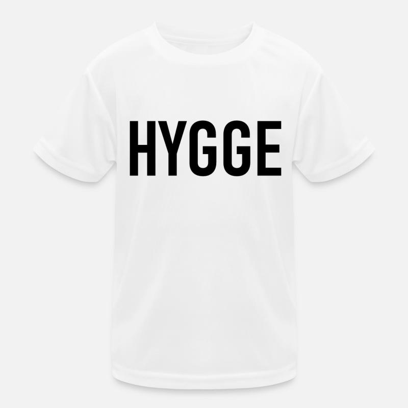 Hygge - Danish tradition - Attitude to life - Nice Kids Functional T-Shirt