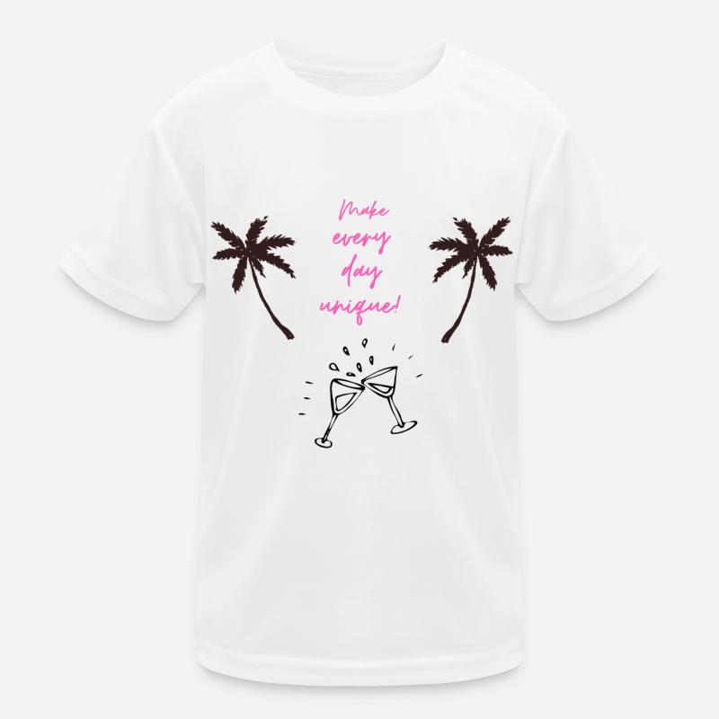 Make every day unique Kinder Funktions-T-Shirt