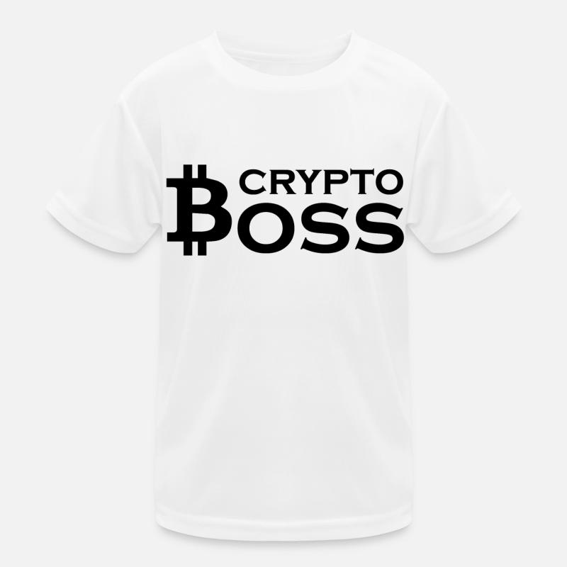 Bitcoin Trading Crypto Stocks T-shirt sport Enfant