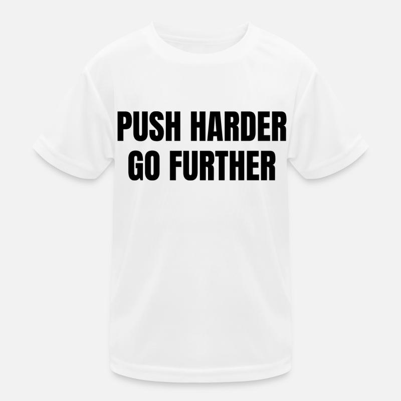 Train harder Kids Functional T-Shirt