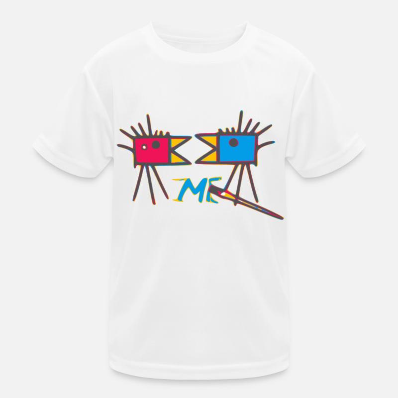 Verliebte Vögel Kinder Funktions-T-Shirt