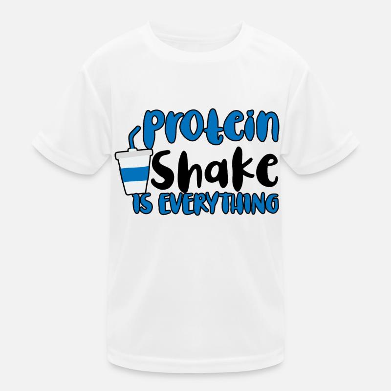Protein Shake Is Everything 2 Kinder Funktions-T-Shirt