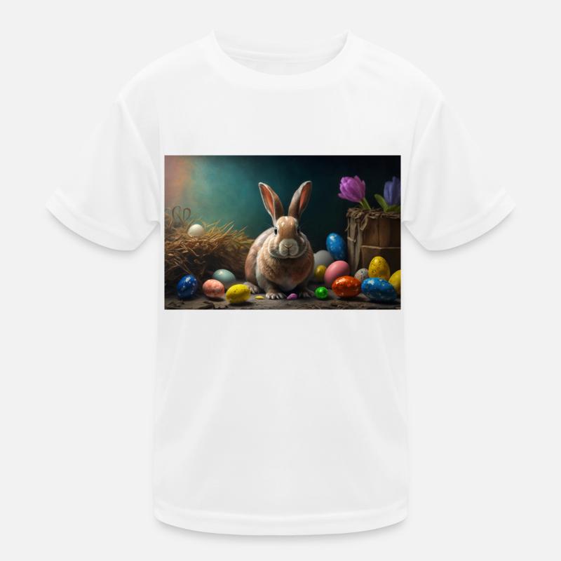 Lapin de Pâques 1 T-shirt sport Enfant