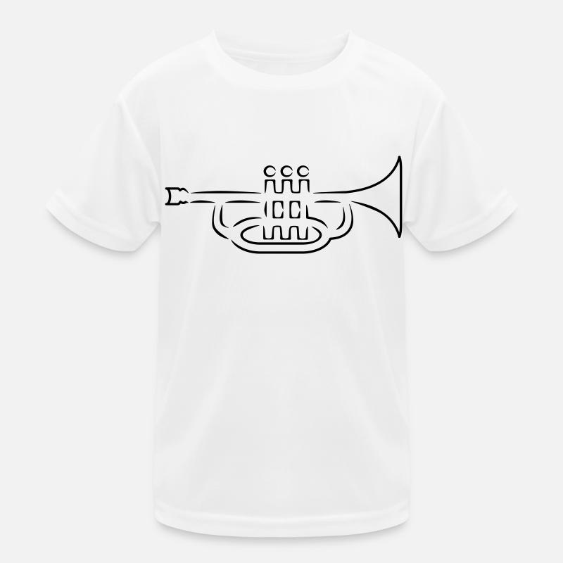 Trompete Kinder Funktions-T-Shirt