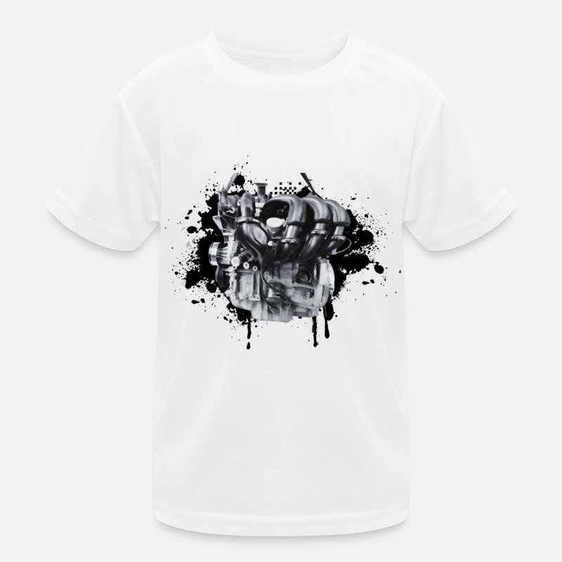 Puissance du moteur - La conception pour la puissance et la performance T-shirt sport Enfant