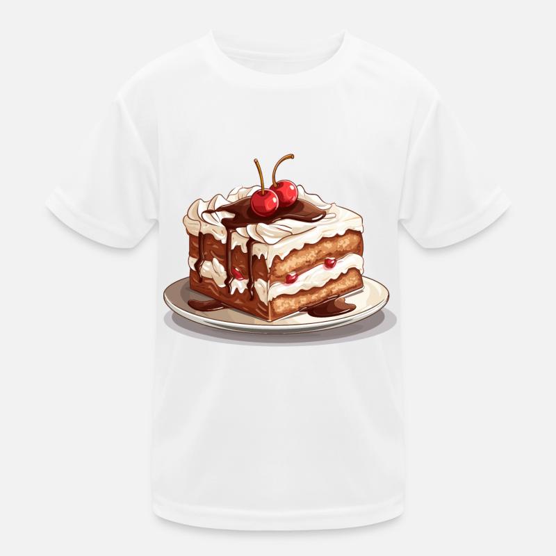 Torte Kinder Funktions-T-Shirt