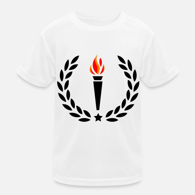 Fire Torch Kids Functional T-Shirt