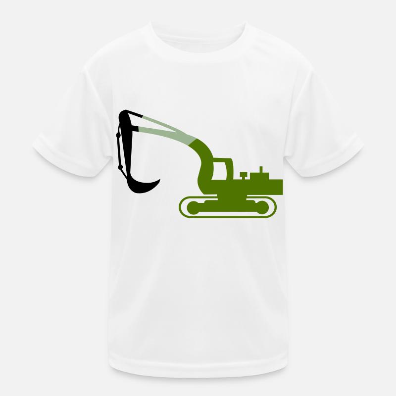 excavatrice T-shirt sport Enfant