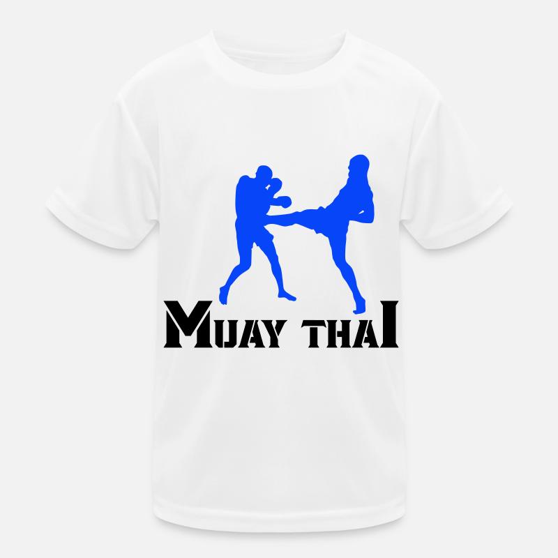 muay thai Kinder Funktions-T-Shirt