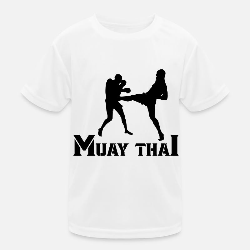 muay thai Kinder Funktions-T-Shirt