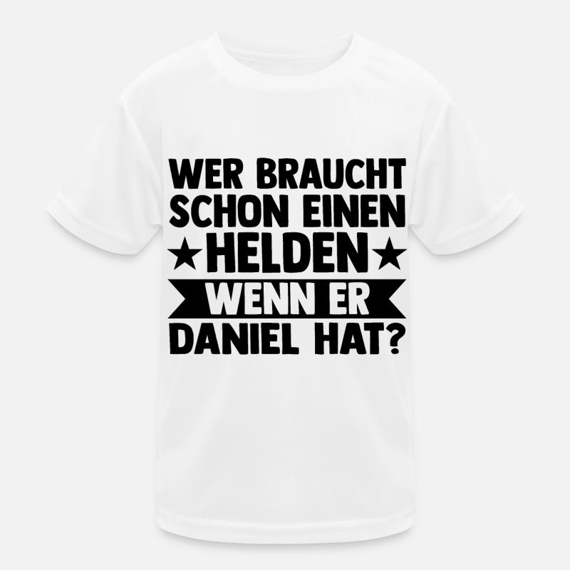 Vorname Daniel Kinder Funktions-T-Shirt