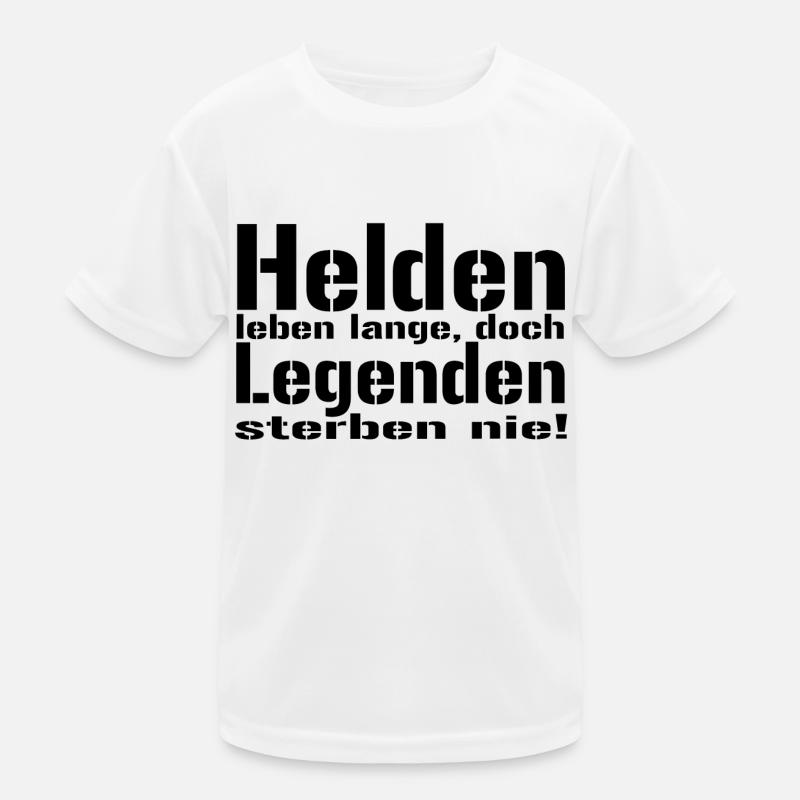 helden Kinder Funktions-T-Shirt