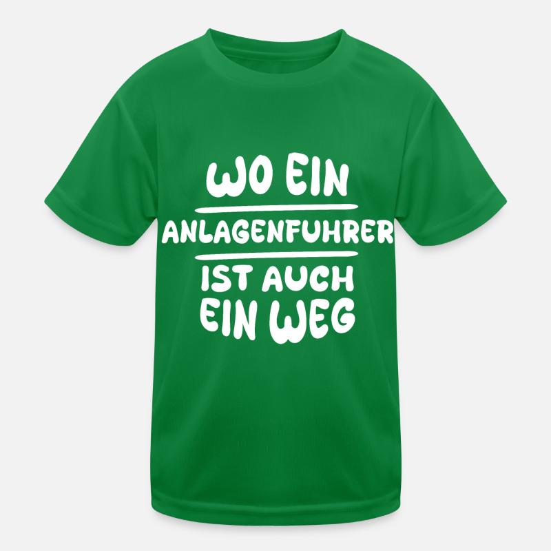 Exploitant d’usine T-shirt sport Enfant