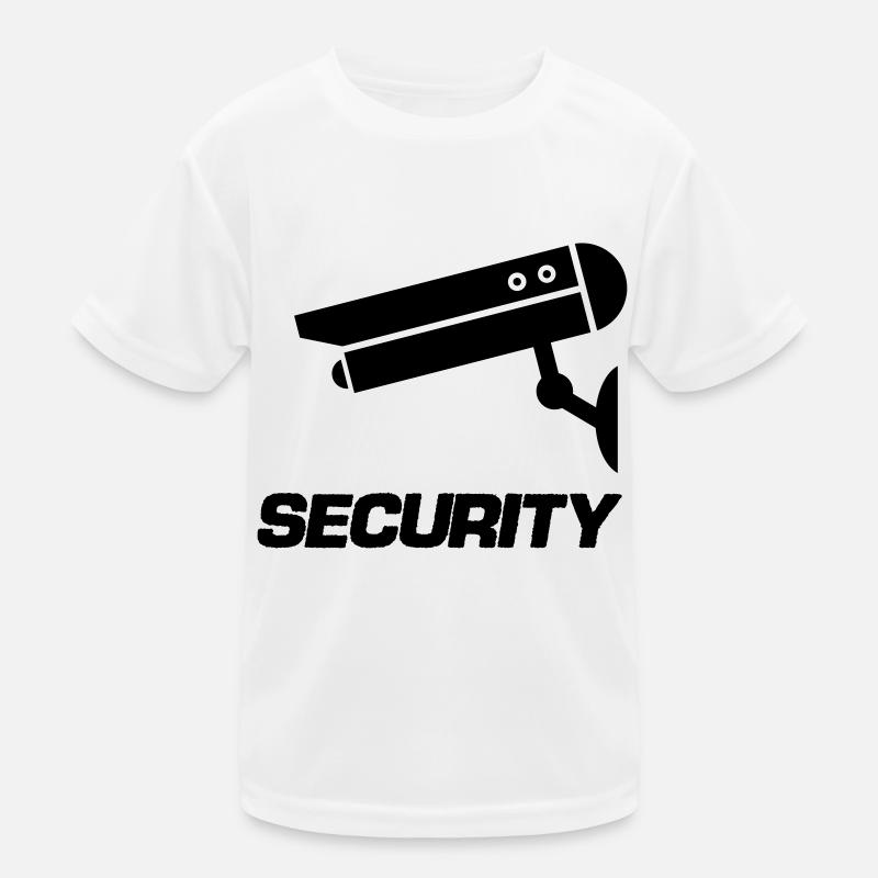 Camera Icon Security Kids Functional T-Shirt