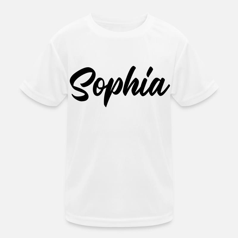 Nom de Sophia T-shirt sport Enfant