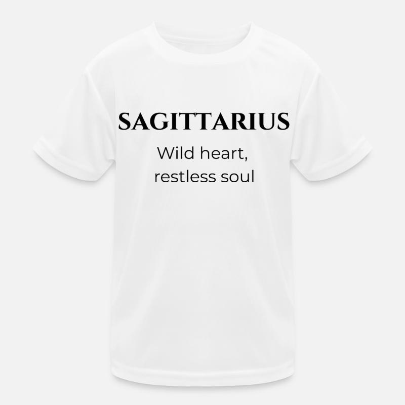 Ironic Sagittarius Quote Kids Functional T-Shirt