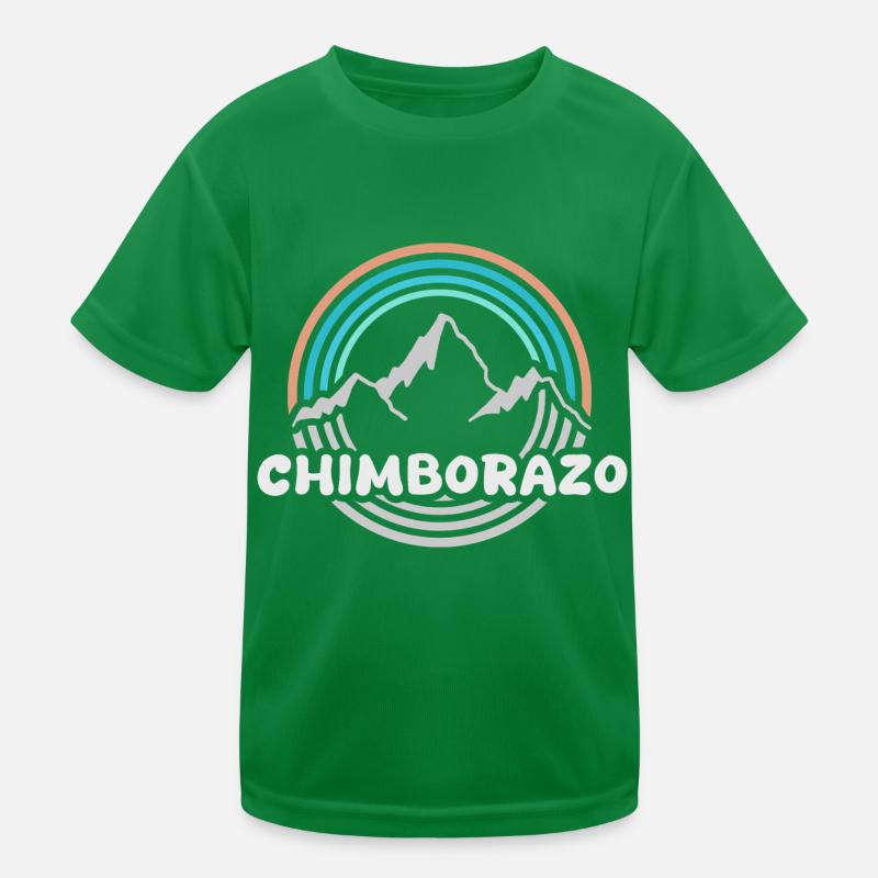 Mount Chimborazo Kids Functional T-Shirt