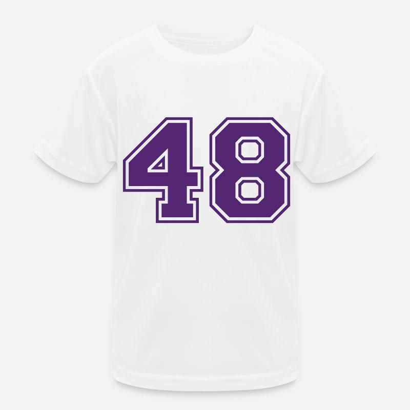 48 Kinder Funktions-T-Shirt