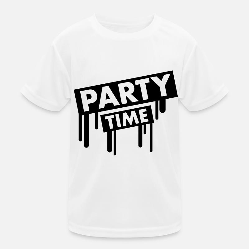 party_time_graffiti Kids Functional T-Shirt