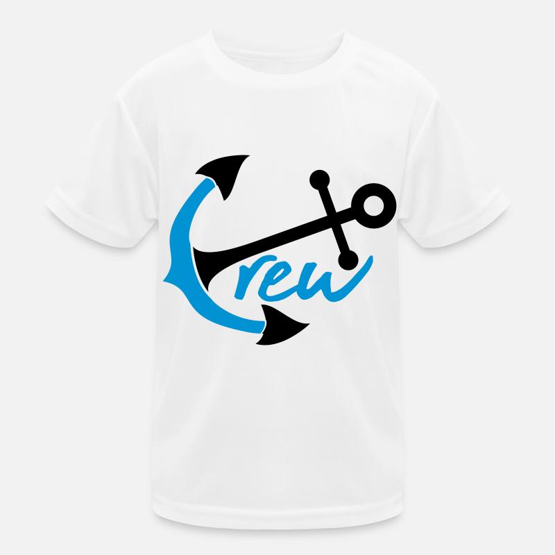 mannschaft crew team freunde anker boot schiff Kinder Funktions-T-Shirt