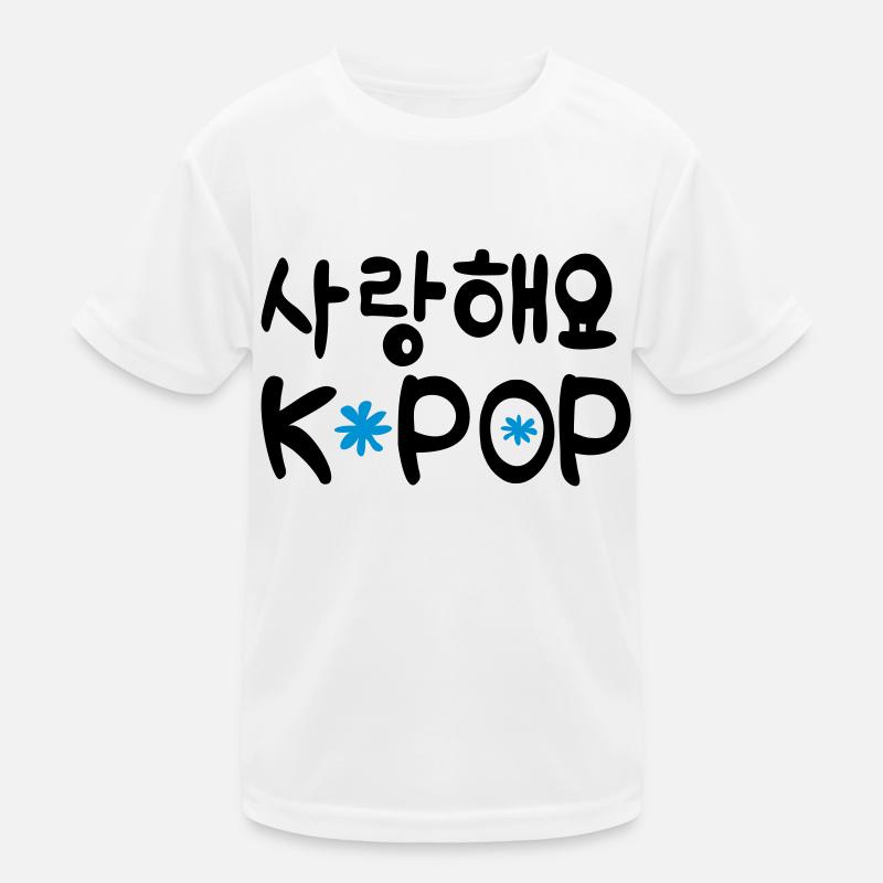Sarang hae yo KPOP Kinder Funktions-T-Shirt