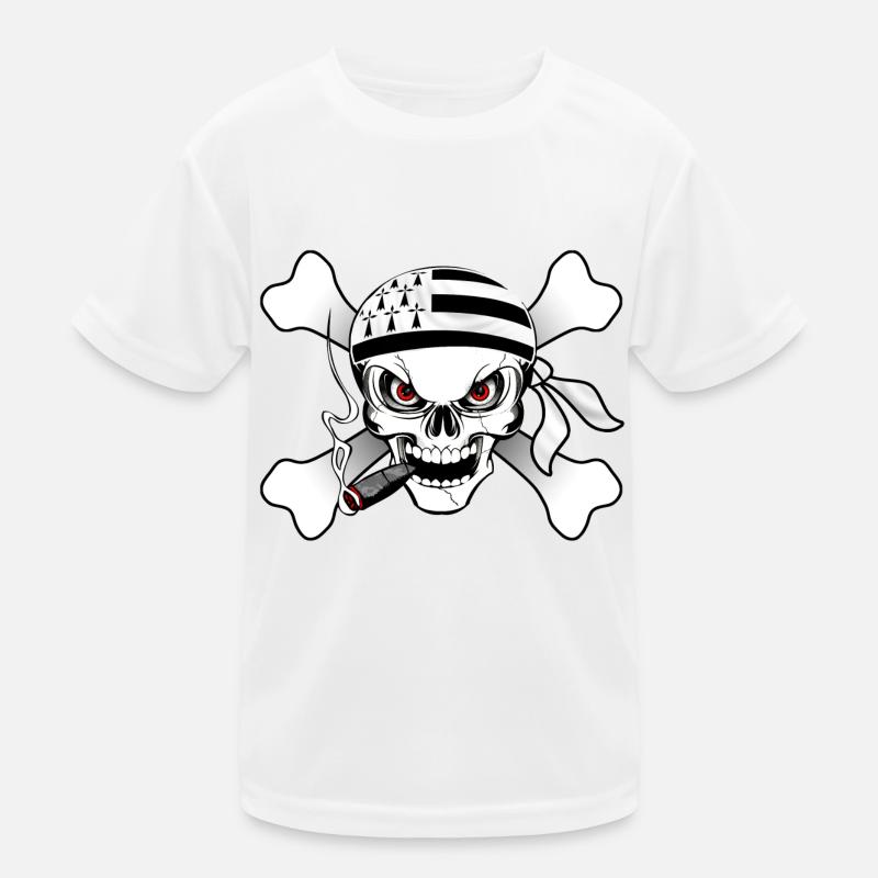 breizh bikers design Kids Functional T-Shirt